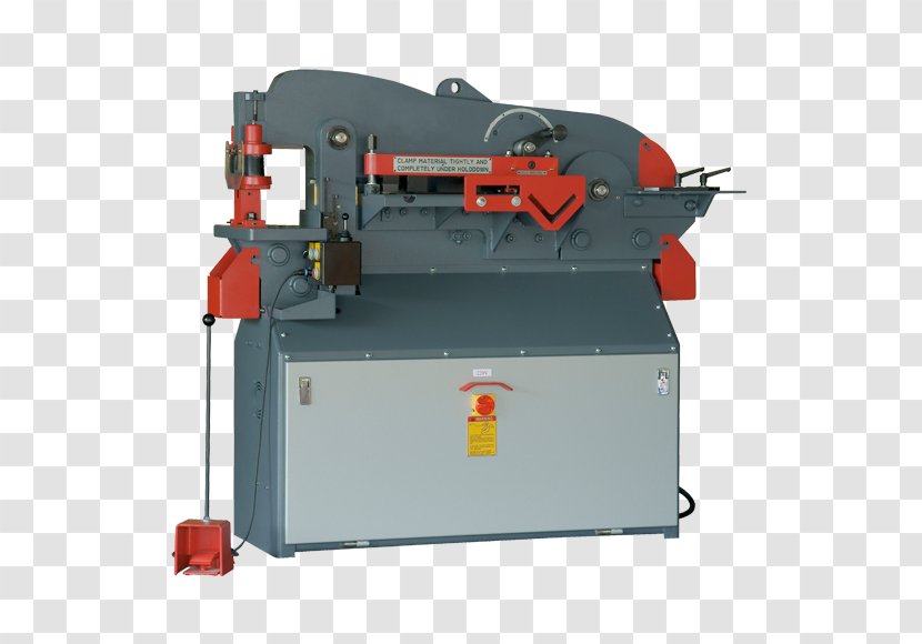 Machine Tool Ironworker Shearing - Punching - Shear Transparent PNG