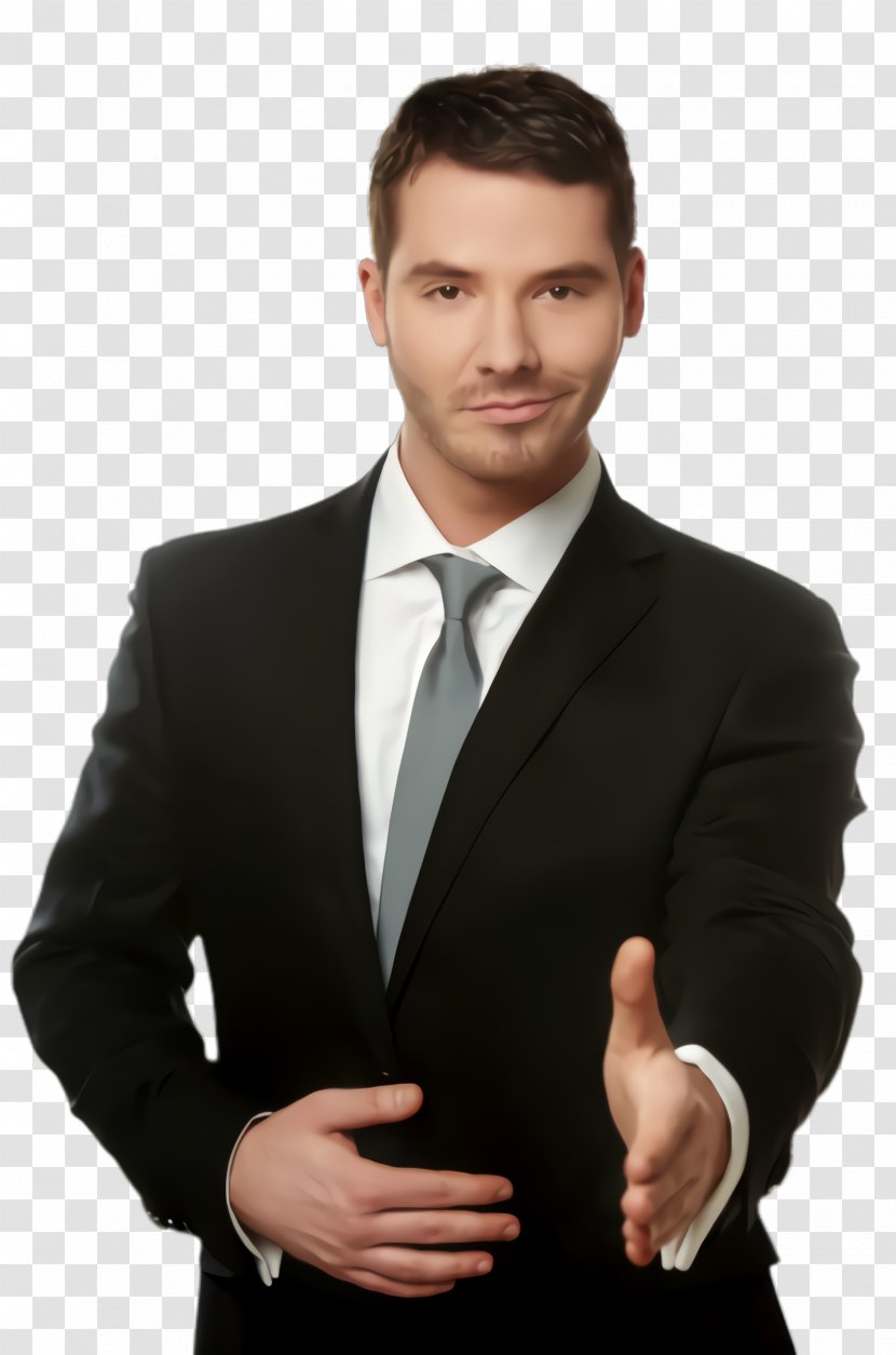 Suit Formal Wear Finger White-collar Worker Male - Gesture - Businessperson Tuxedo Transparent PNG