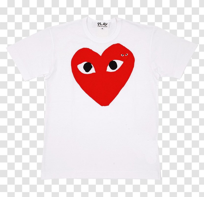 T-shirt Comme Des Garçons Dover Street Market COMME GARCONS Perfume - Heart Transparent PNG