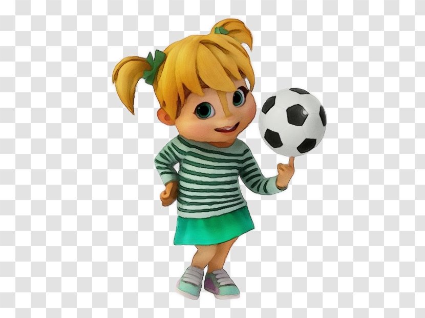 Soccer Ball - Alvin And The Chipmunks - Fictional Character Smile Transparent PNG