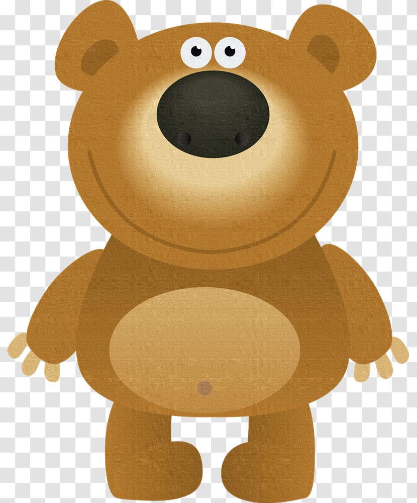 Bear Cartoon Drawing - Flower Transparent PNG