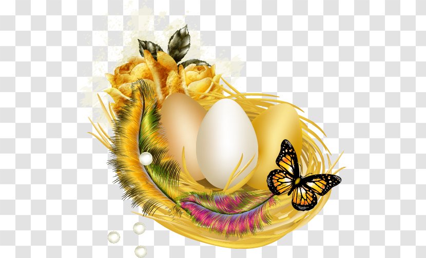 Easter Egg Clip Art - Insect - Golden Nest Transparent PNG