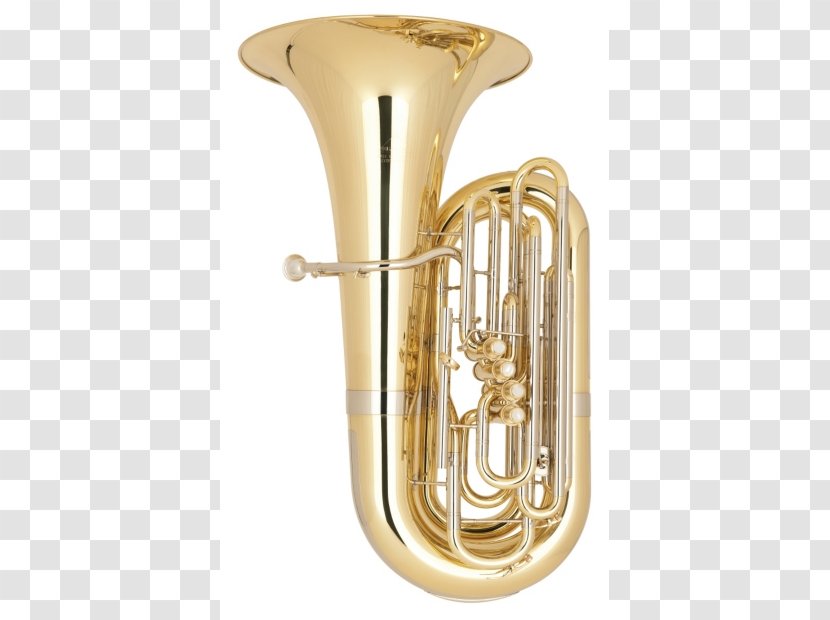 Tuba Miraphone Musical Instruments Rotary Valve Meinl-Weston - Watercolor Transparent PNG