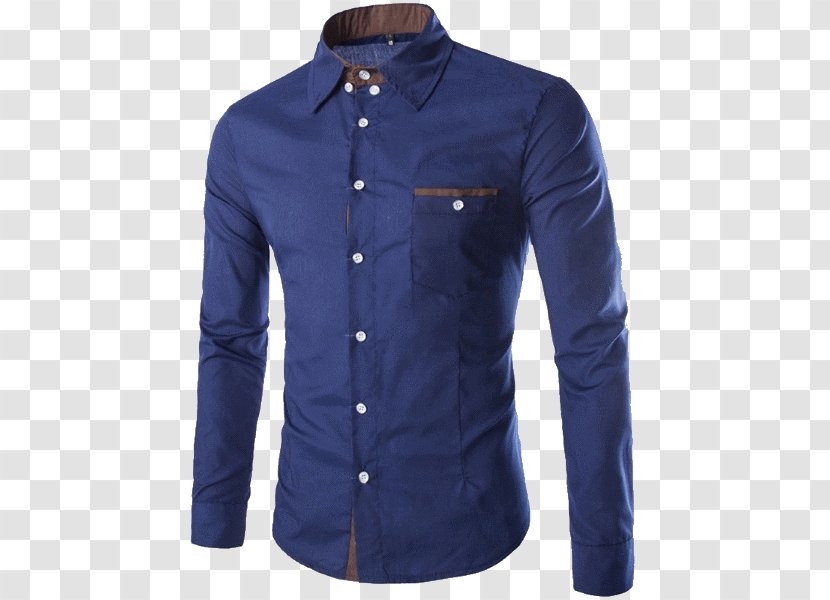 T-shirt Dress Shirt Sleeve Polo - Button Transparent PNG