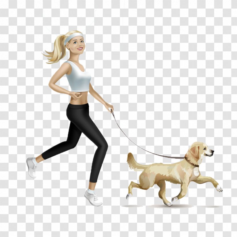 Dog Illustration - Art - Fitness Beauty Transparent PNG