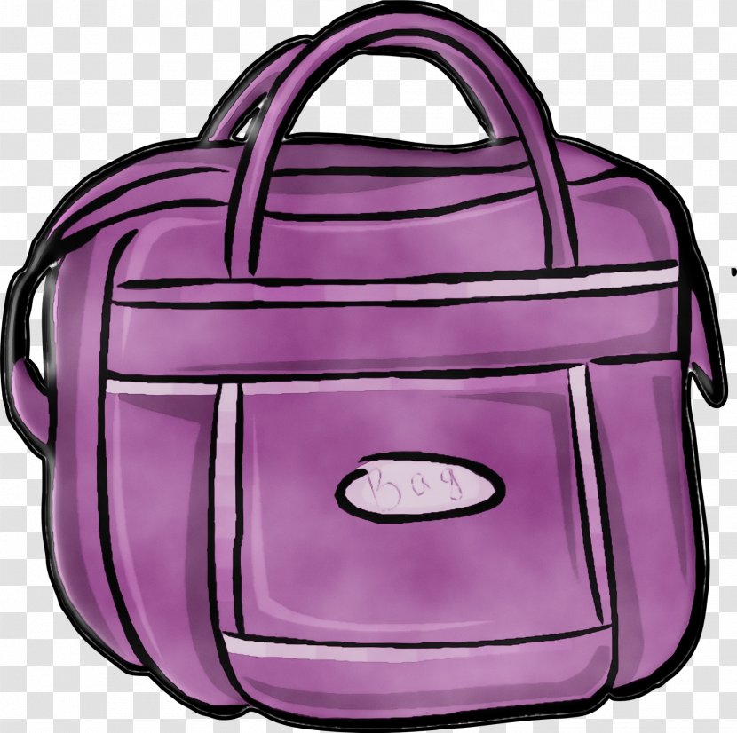 Bag Handbag Purple Violet Pink - Luggage And Bags Hand Transparent PNG