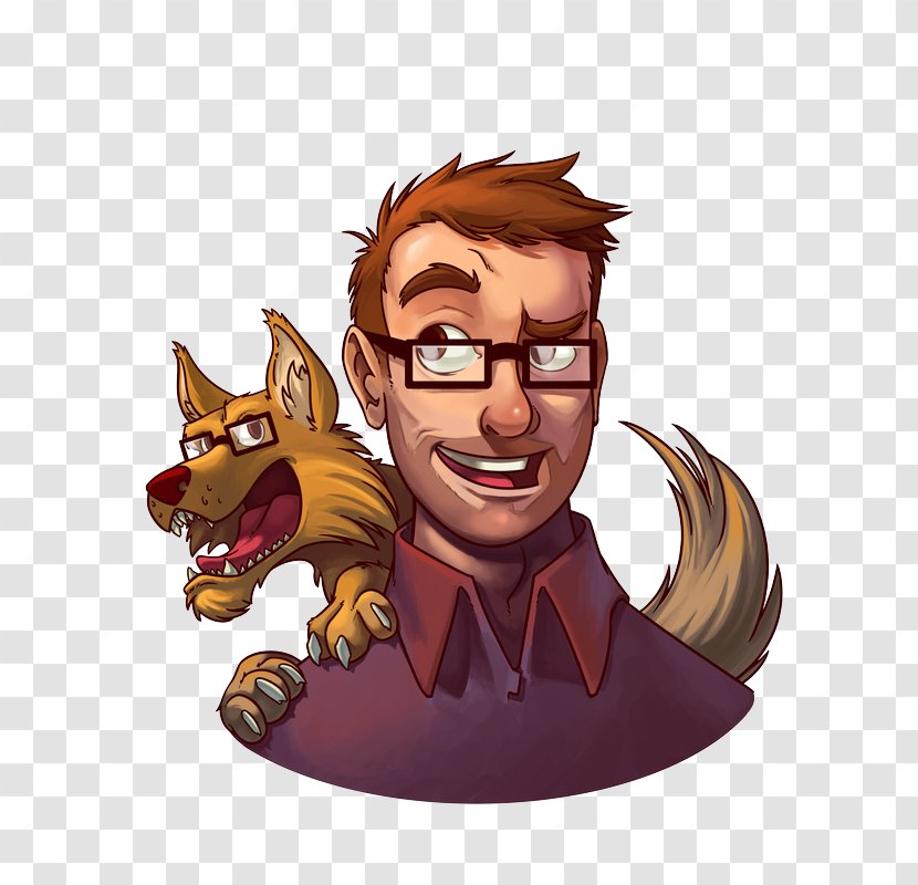 Awesomenauts Gray Wolf Announcer Steam Microphone - Characters Transparent PNG