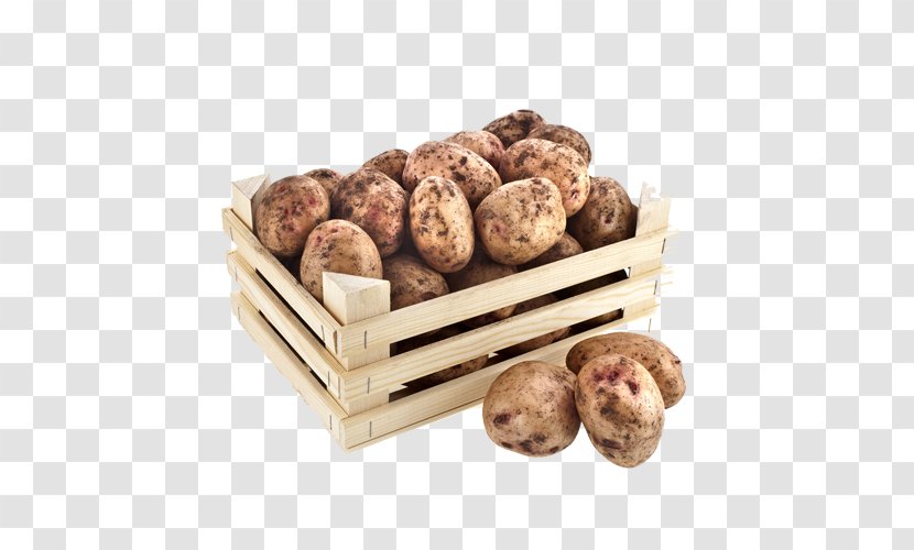 Potato Root Vegetables Tuber Box - Wooden - A Basket Of Potatoes Transparent PNG