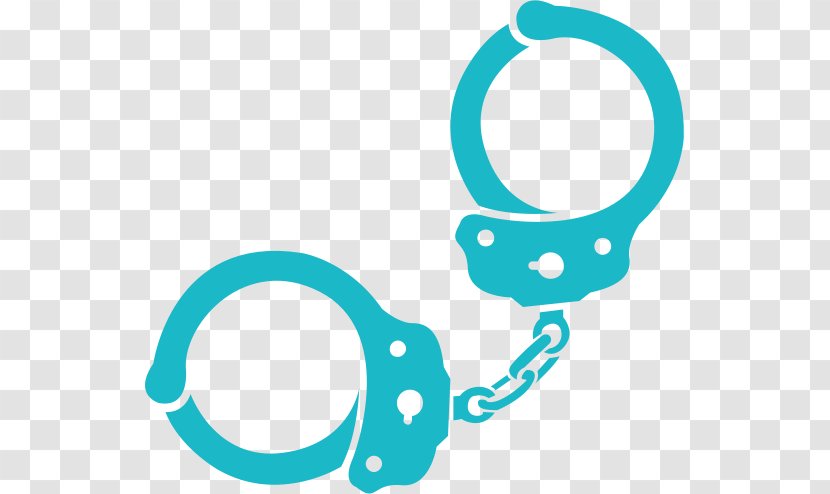 Clip Art Detention Police Station - Brott - Criminal Justice Symbol Handcuffs Transparent PNG