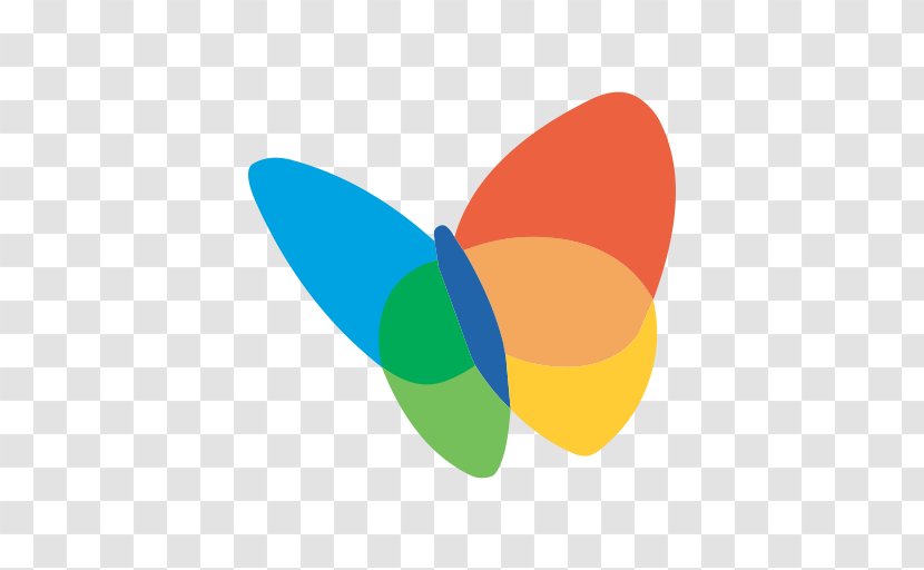 Logo Symbol Organization - Colorful Butterfly Transparent PNG