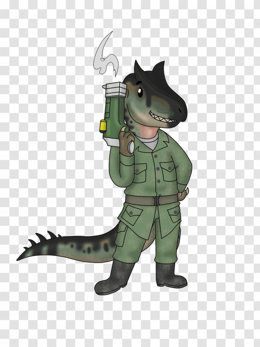 Reptile Figurine Legendary Creature Animated Cartoon - Fallout Art Transparent PNG