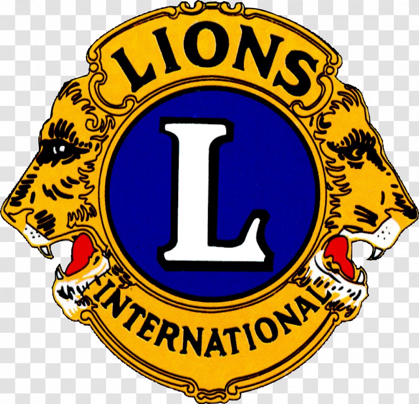 Lions Club Of Zebulon Clubs International Association Arlington Rotary - Badge - Lion Sign Transparent PNG
