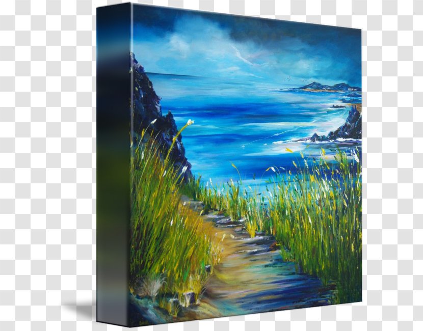 Painting Acrylic Paint Ecosystem Meadow - Modern Art Transparent PNG