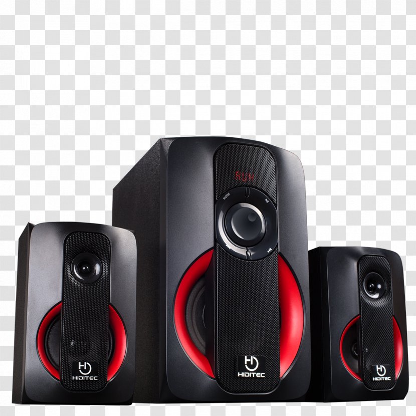 Hiditec H400 Multimedia Speakers 2.1 40W Blt Radi Loudspeaker Subwoofer Audio Power - Sound - Box Transparent PNG