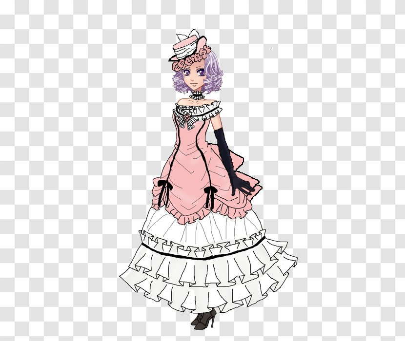 Gown Dress Ciel Phantomhive Clothing Victorian Fashion - Heart Transparent PNG