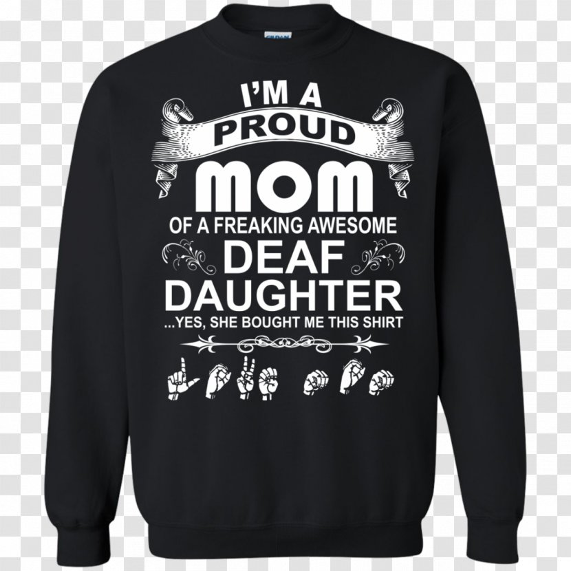T-shirt Hoodie Sweater Bluza - Longsleeved Tshirt - Mom And Daughter Transparent PNG