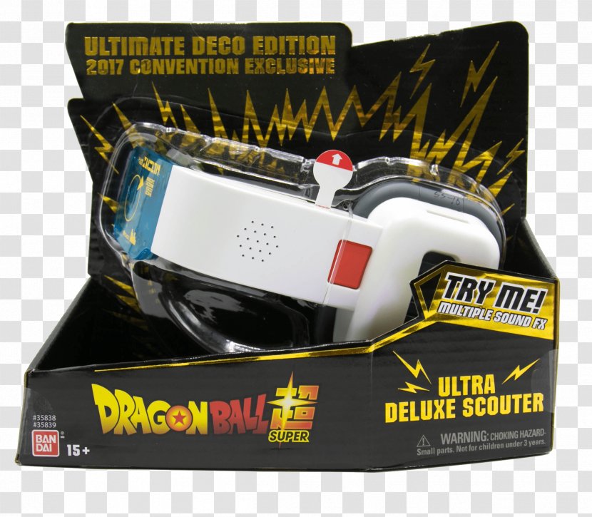 San Diego Comic-Con Dragon Ball SDCC 2017 Bandai Ultra Deluxe Scouter Toy - Automotive Exterior - Blast On Facebook Transparent PNG