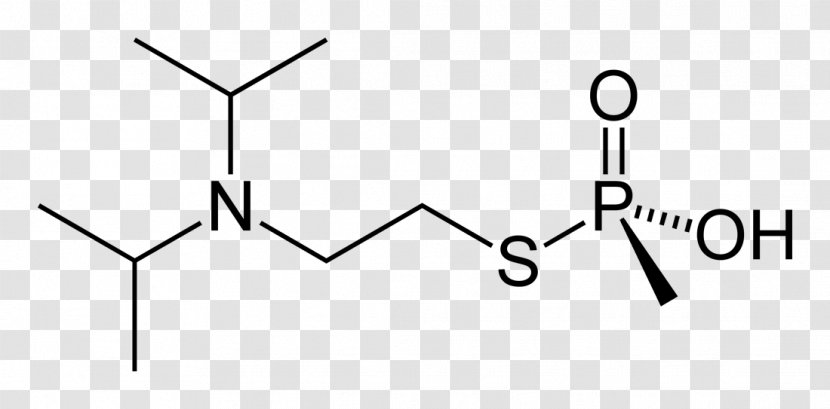 Gamma-Aminobutyric Acid Nerve Agent VM Amino - Diagram - Solvolysis Transparent PNG