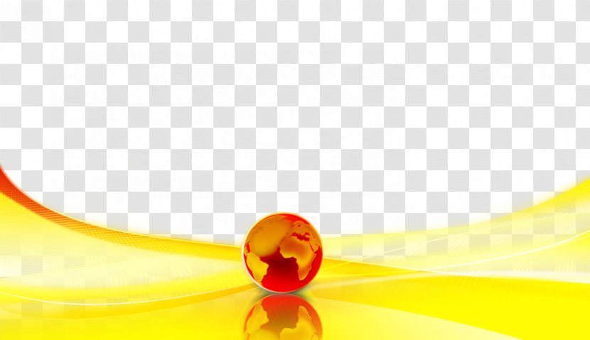 Yellow Close-up Computer Wallpaper - Golden Earth Transparent PNG