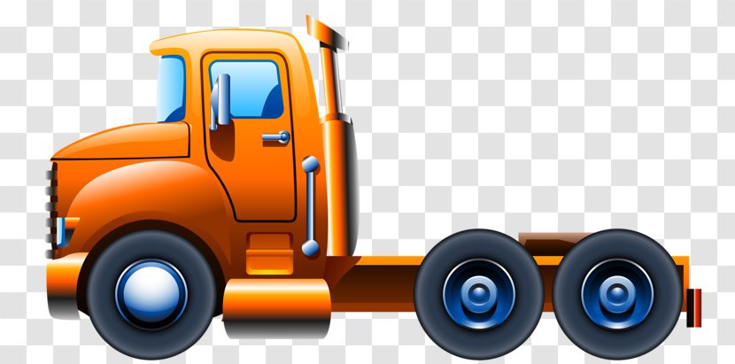Cars & Roads Truck Clip Art - Garbage - Hand-painted Transparent PNG