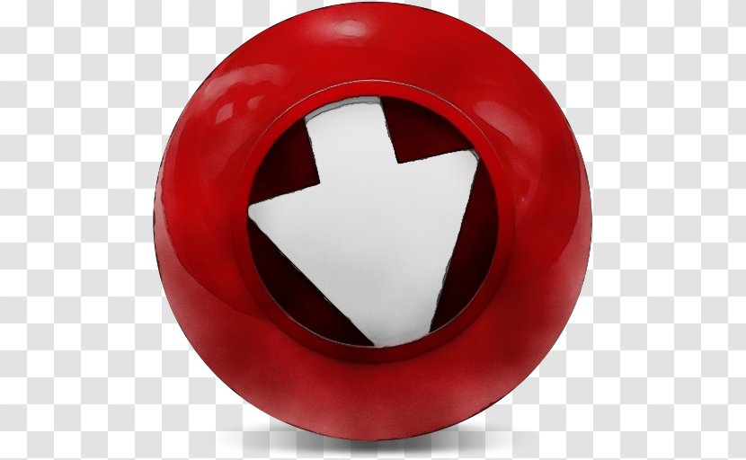 Red Ball Circle Symbol Transparent PNG