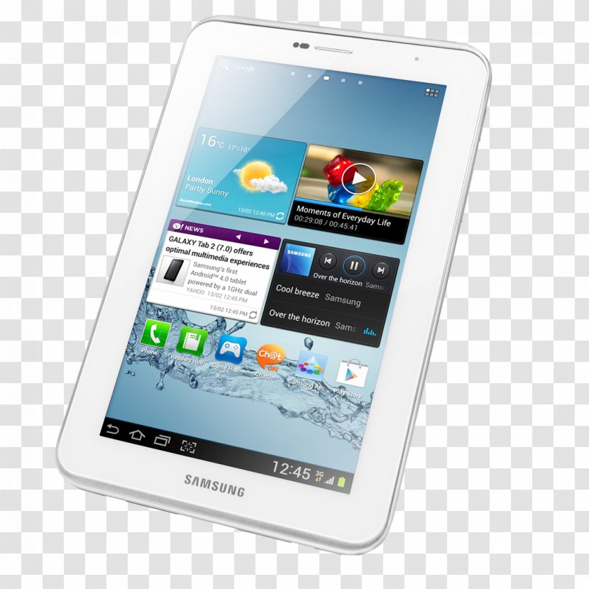 Samsung Galaxy Tab 2 10.1 Android Jelly Bean CyanogenMod - Communication Device Transparent PNG