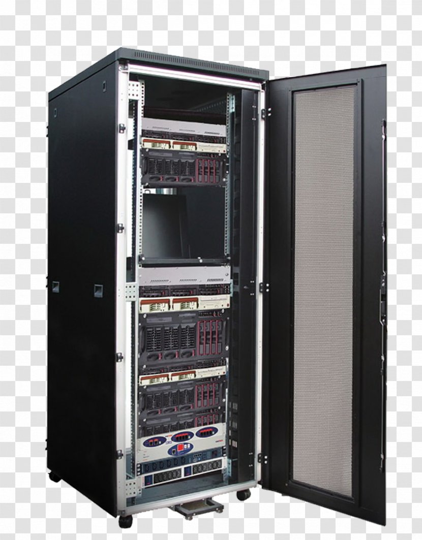 19-inch Rack Computer Servers Server Room Hewlett-Packard Electrical Enclosure - Network - Hewlett-packard Transparent PNG