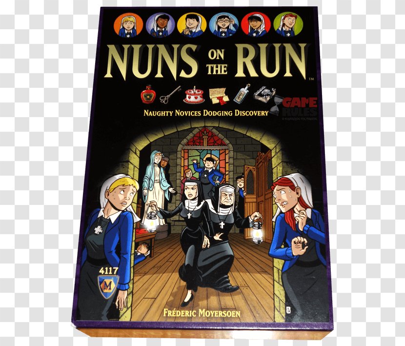 Board Game Nuns On The Run Player Video Games - Play - Activities It Transparent PNG