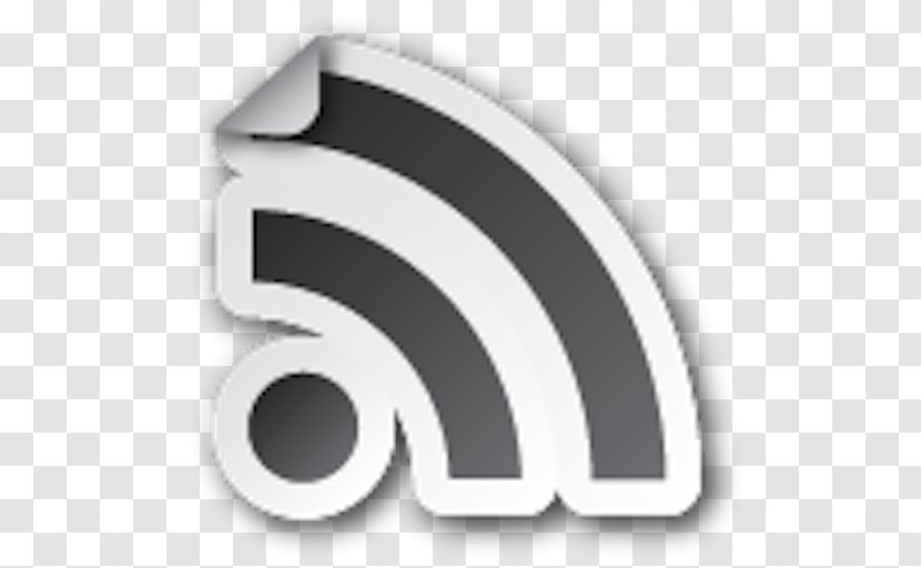 News Aggregator Feedreader RSS Logo Trademark - Text Transparent PNG
