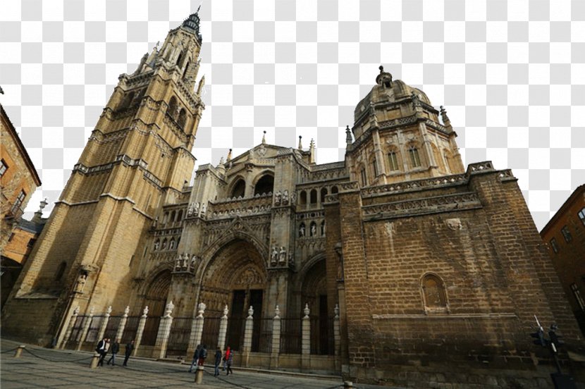 Toledo Cathedral Church Tourist Attraction - Of Attractions Transparent PNG