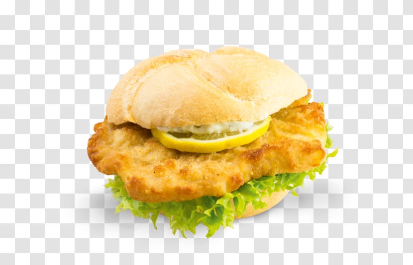 Salmon Burger Breakfast Back-Factory Filiale Augsburg Fast Food Small Bread - Bun - Chicken Schnitzel Transparent PNG