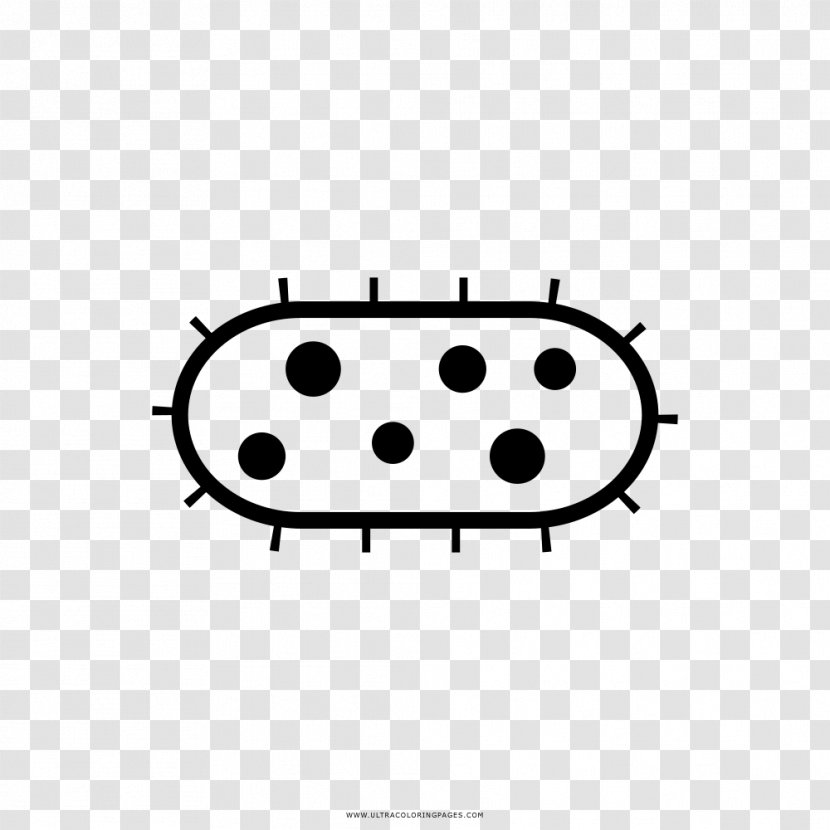 Drawing Bacteria Coloring Book Paper Microorganism - Point Transparent PNG