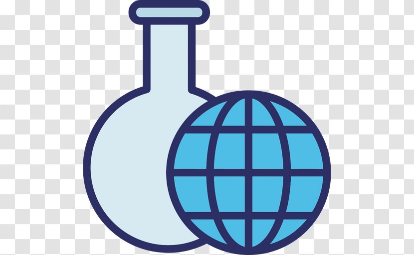 Globe Cartoon - World Map - Aqua Turquoise Transparent PNG