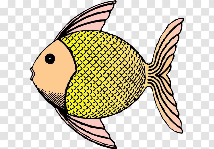 Goldfish Clip Art - Tail - Fish Cliparts Transparent PNG