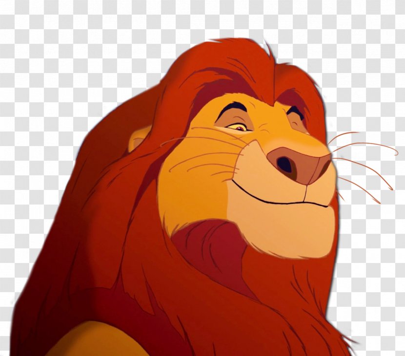 Lion Mufasa Clip Art - Carnivoran Transparent PNG