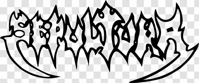 The Best Of Sepultura Thrash Metal Heavy Schizophrenia - Cartoon - Logo Transparent PNG