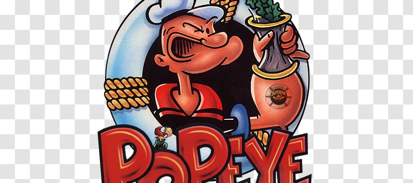 Popeye Village Saves The Earth Pinball Character Transparent PNG