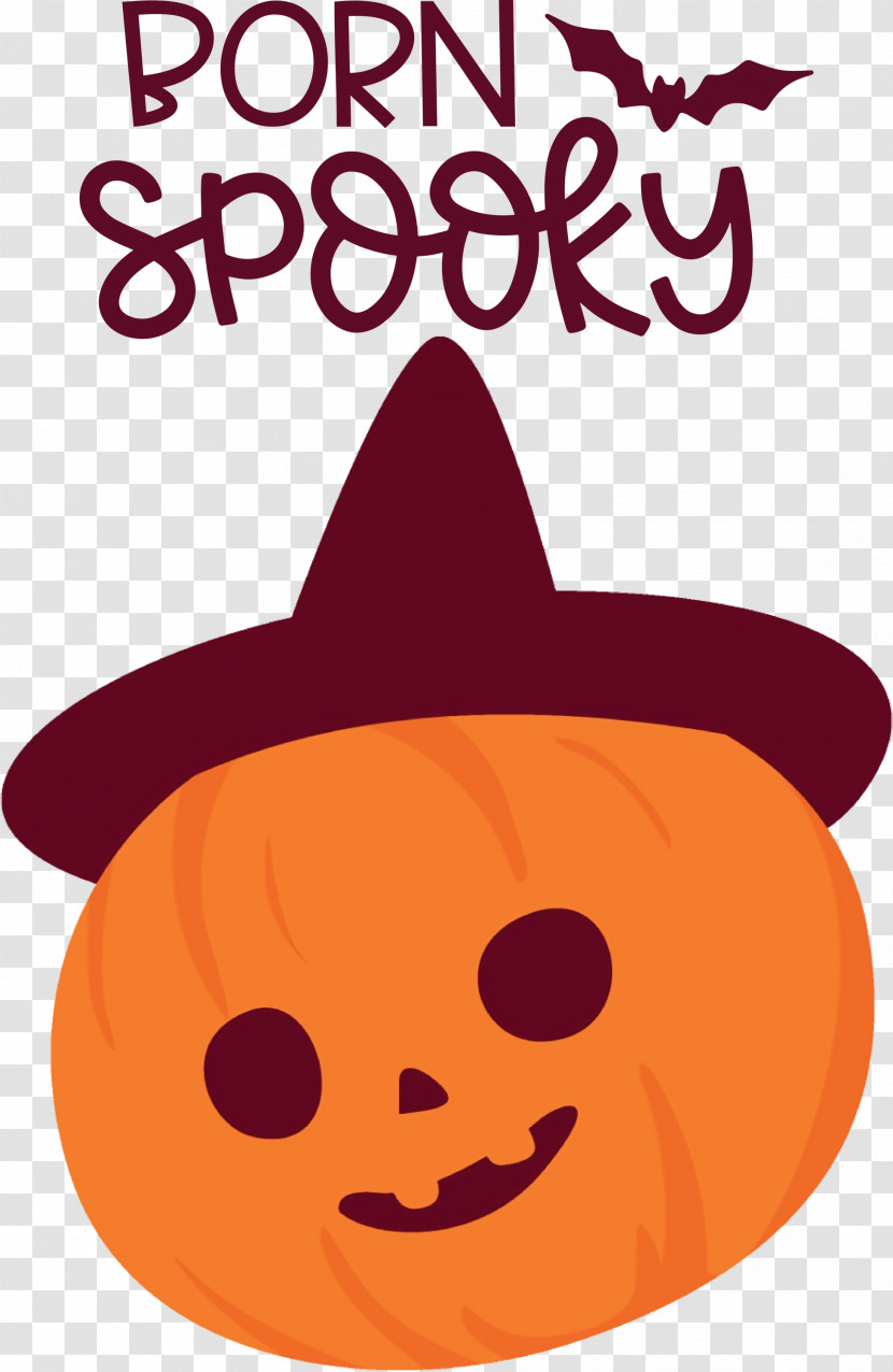 Spooky Pumpkin Halloween Transparent PNG