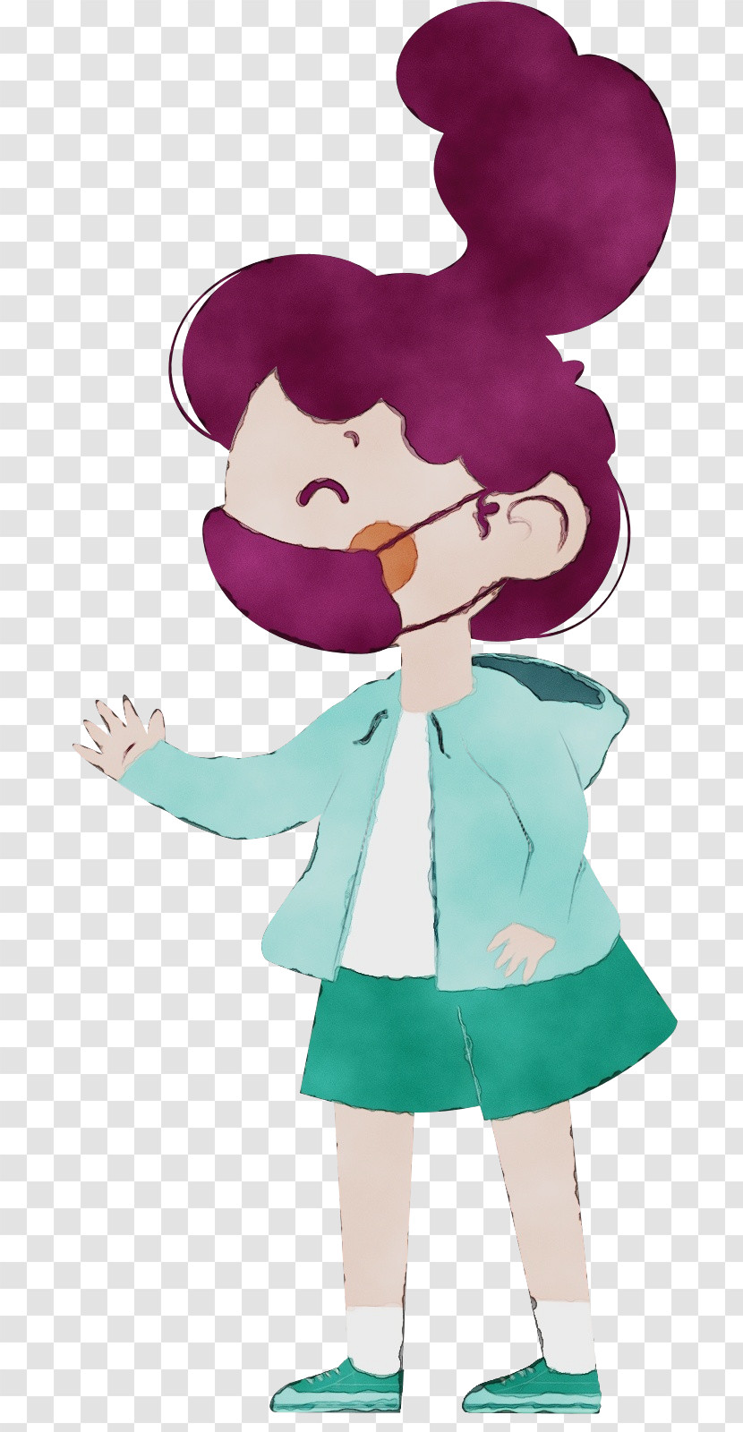 Cartoon Character Clothing Green Mascot Transparent PNG
