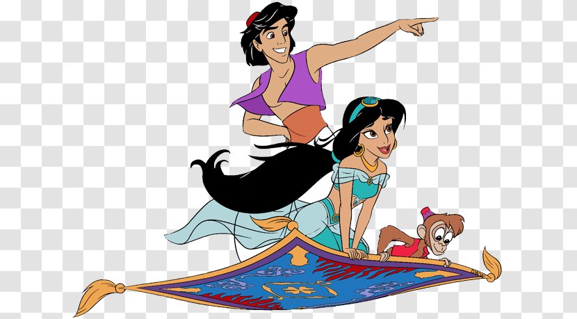 Princess Jasmine Aladdin Abu The Walt Disney Company Iago - Fictional Character Transparent PNG
