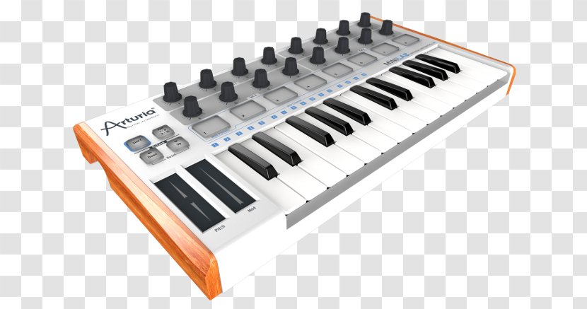 Digital Piano Musical Keyboard Sound Synthesizers Nord Electro Oberheim OB-Xa - Accessory - Arturia Keylab 49 Transparent PNG
