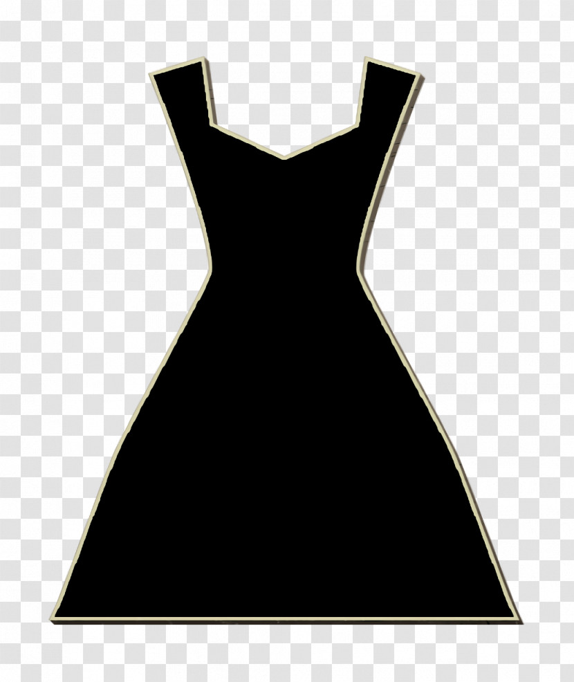 Dress Icon Fashion Icon Birthday Party Elements Icon Transparent PNG