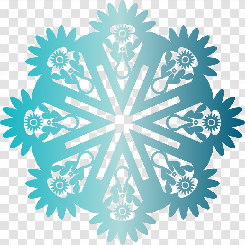 Flower Garden Royalty-free - Snowflakes Transparent PNG
