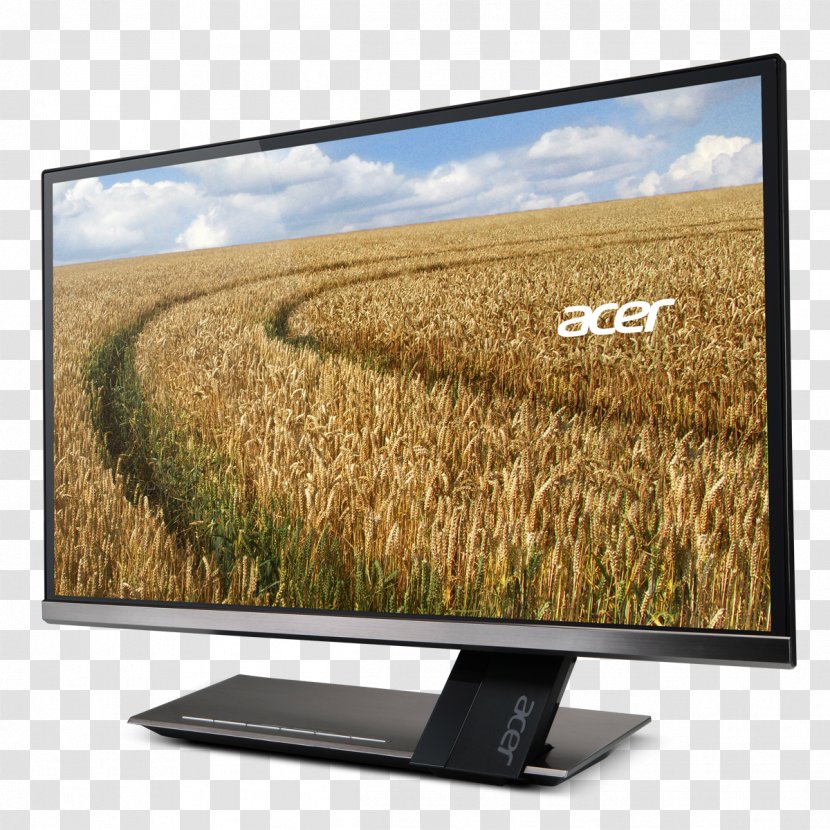 Computer Monitors Liquid-crystal Display Acer 1080p LED-backlit LCD - Vga Connector Transparent PNG
