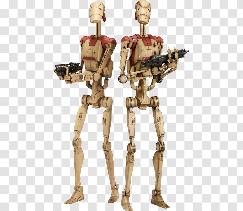 Battle Droid Star Wars: The Clone Wars Trooper Stormtrooper - Trade Federation - Super Transparent PNG