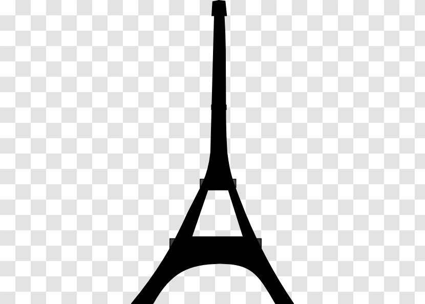 Eiffel Tower Public Domain Clip Art - Silhouette - French Cliparts Transparent PNG