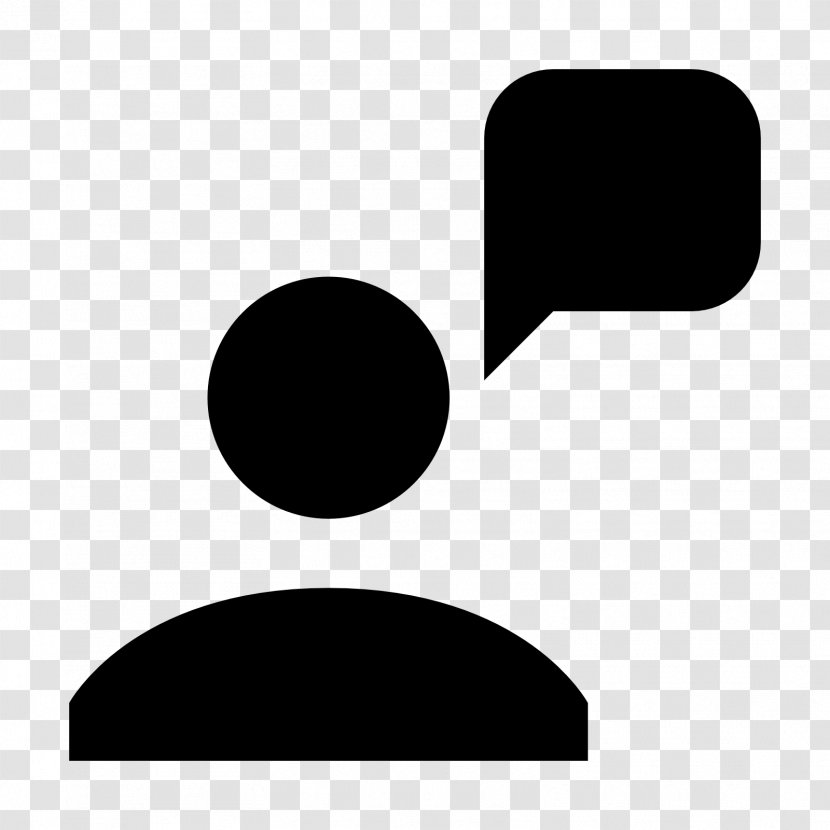 Person Conversation Symbol - Communication - Talk Transparent PNG