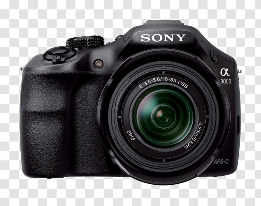 Sony α3000 α6000 α7 Digital SLR Mirrorless Interchangeable-lens Camera - Lens Transparent PNG