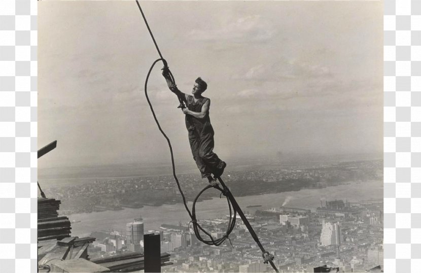 Empire State Building Construction Chrysler Derrick-Man - Laborer Transparent PNG