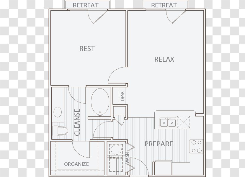 Floor Plan Land Lot - Diagram - Design Transparent PNG